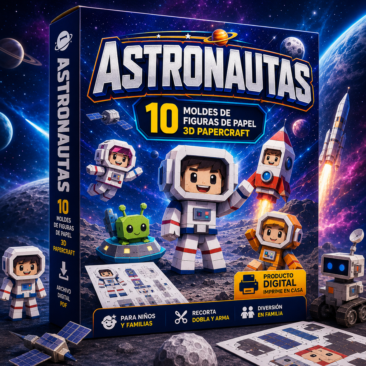 MUNDO ASTRONAUTA : +10 Figuras de un Mundo por el espacio
